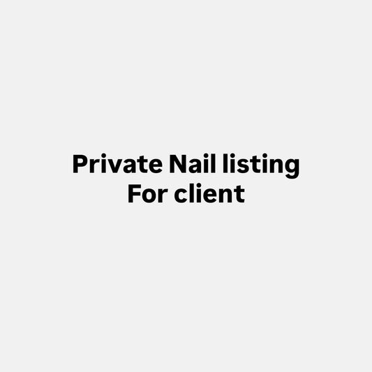 Private Listing For Client